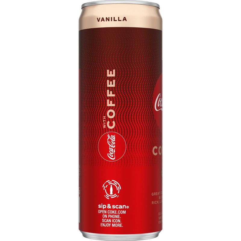 Coke with Coffee Vanilla- 12 fl oz Can