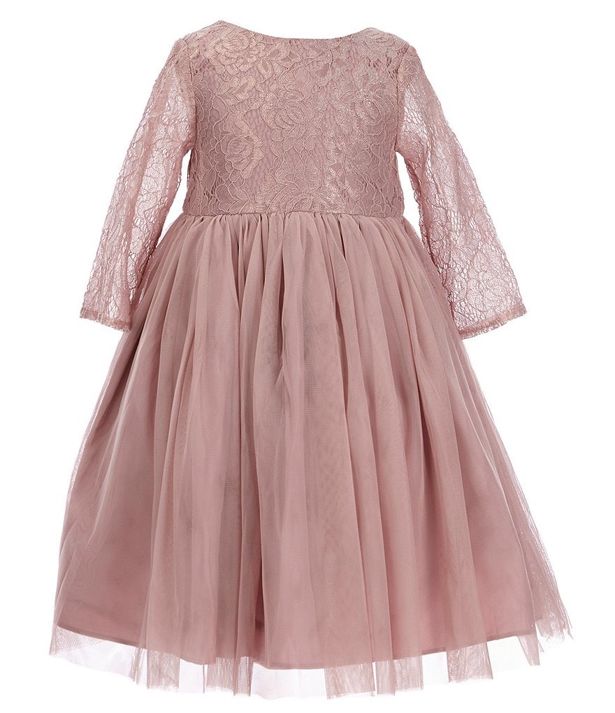 Pippa & Julie Little Girls 2T-6X Lace/Tulle Ballerina Dress
