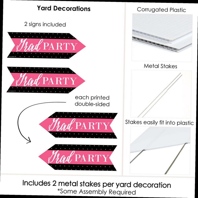 Big Dot of Happiness Gold Glitter 2021 Party Straws - No-Mess Real Gold Glitter Cut-Out Numbers & Decorative Graduation Paper Straws - Set of 24