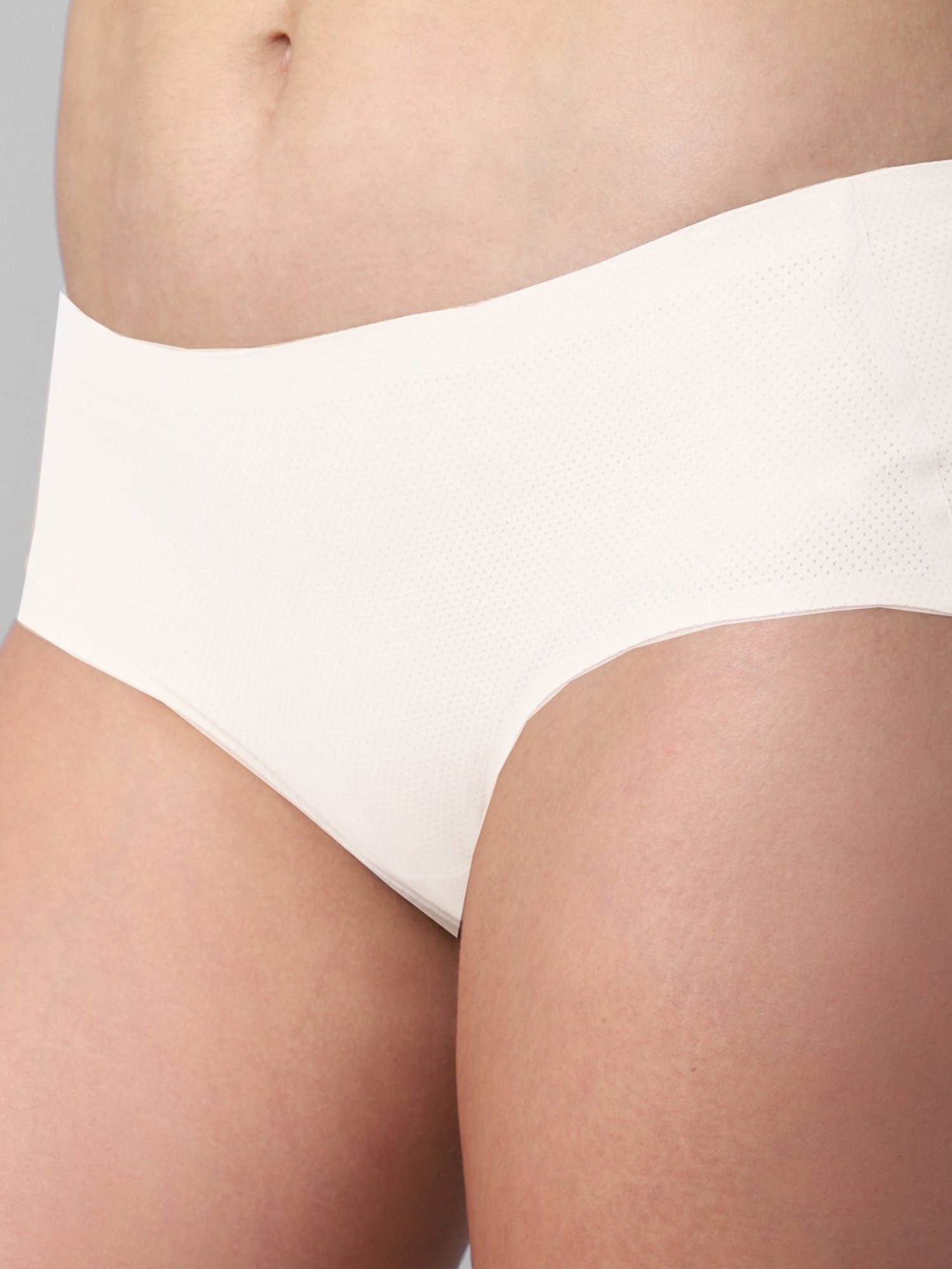 Erotissch White Seamless Bikini Panty