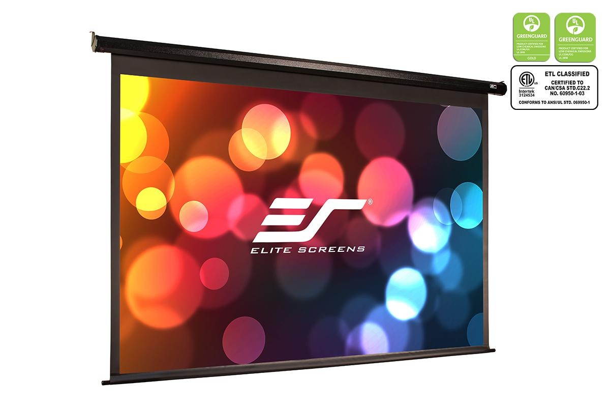Elite Screens Spectrum ELECTRIC180V Electric Projection Screen - 180" - 4:3 - Wall/Ceiling Mount