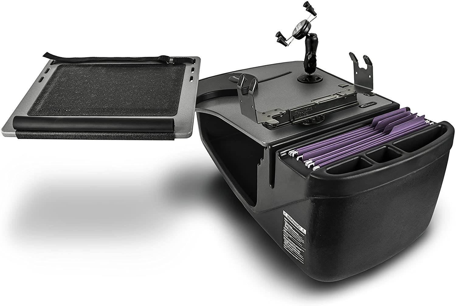 AutoExec AUE10124 Reach Front Seat Car Desk Grey Finish with Built-in 200 Watt Power Inverter, Phone Mount and Printer Stand
ReachDesk S-03 FS Printer