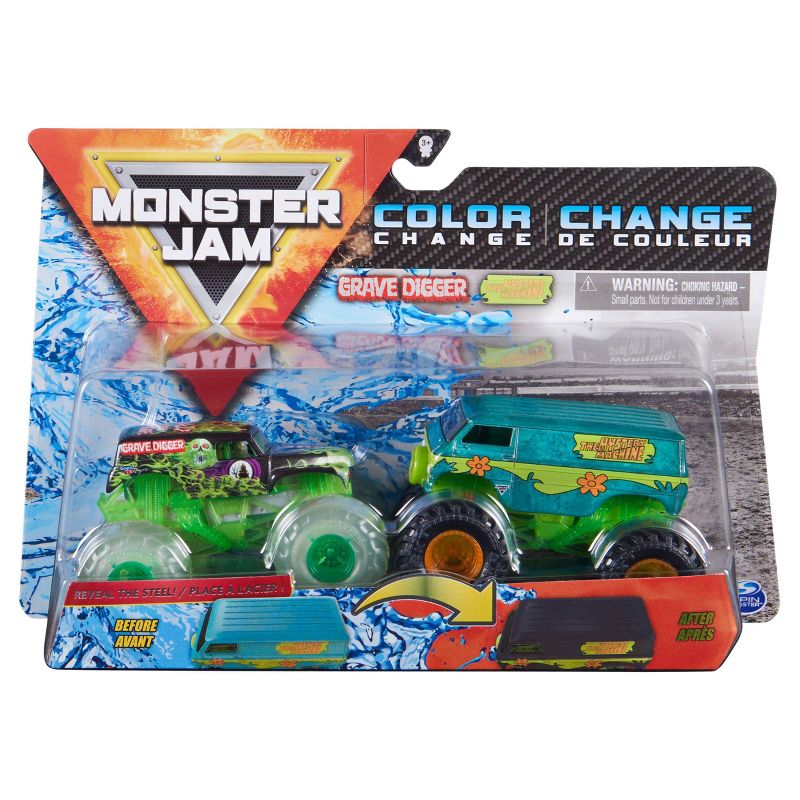 Monster Jam Mystery Machine 1:64 Scale - 2pk
