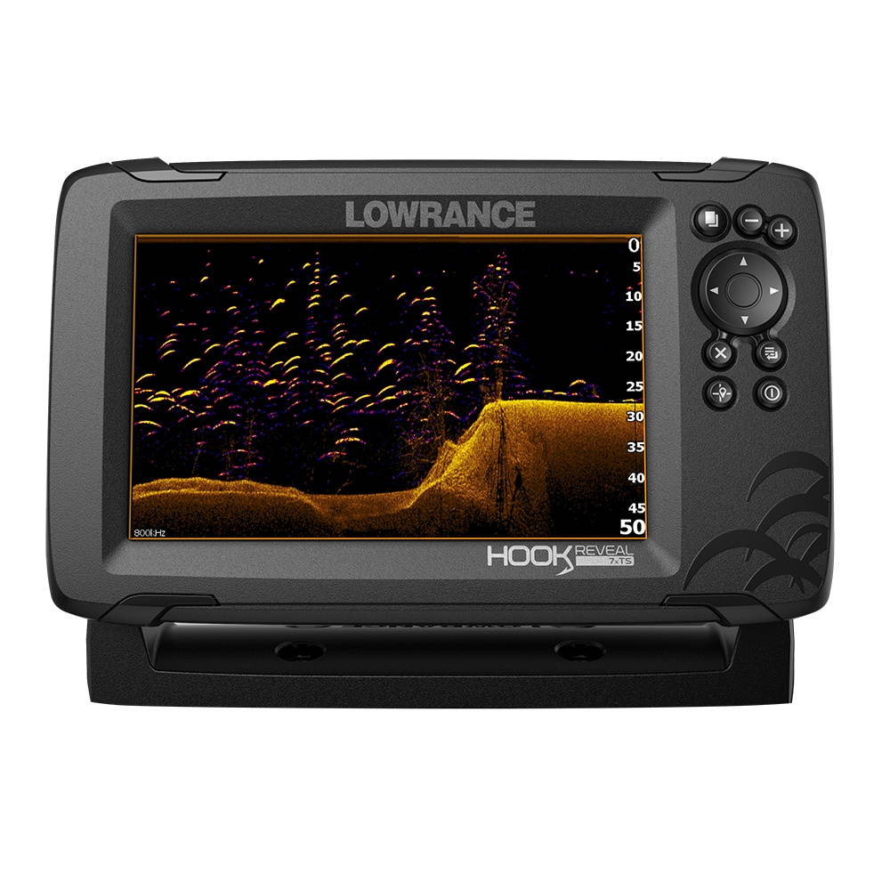 LOWRANCE HOOK REVEAL 7X TRIPLESHOT GPS ONLY NO CHART
