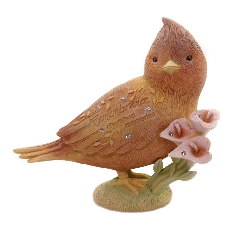 Foundations 4.0" Remembrance Bird Cherished Memories  -  Decorative Figurines