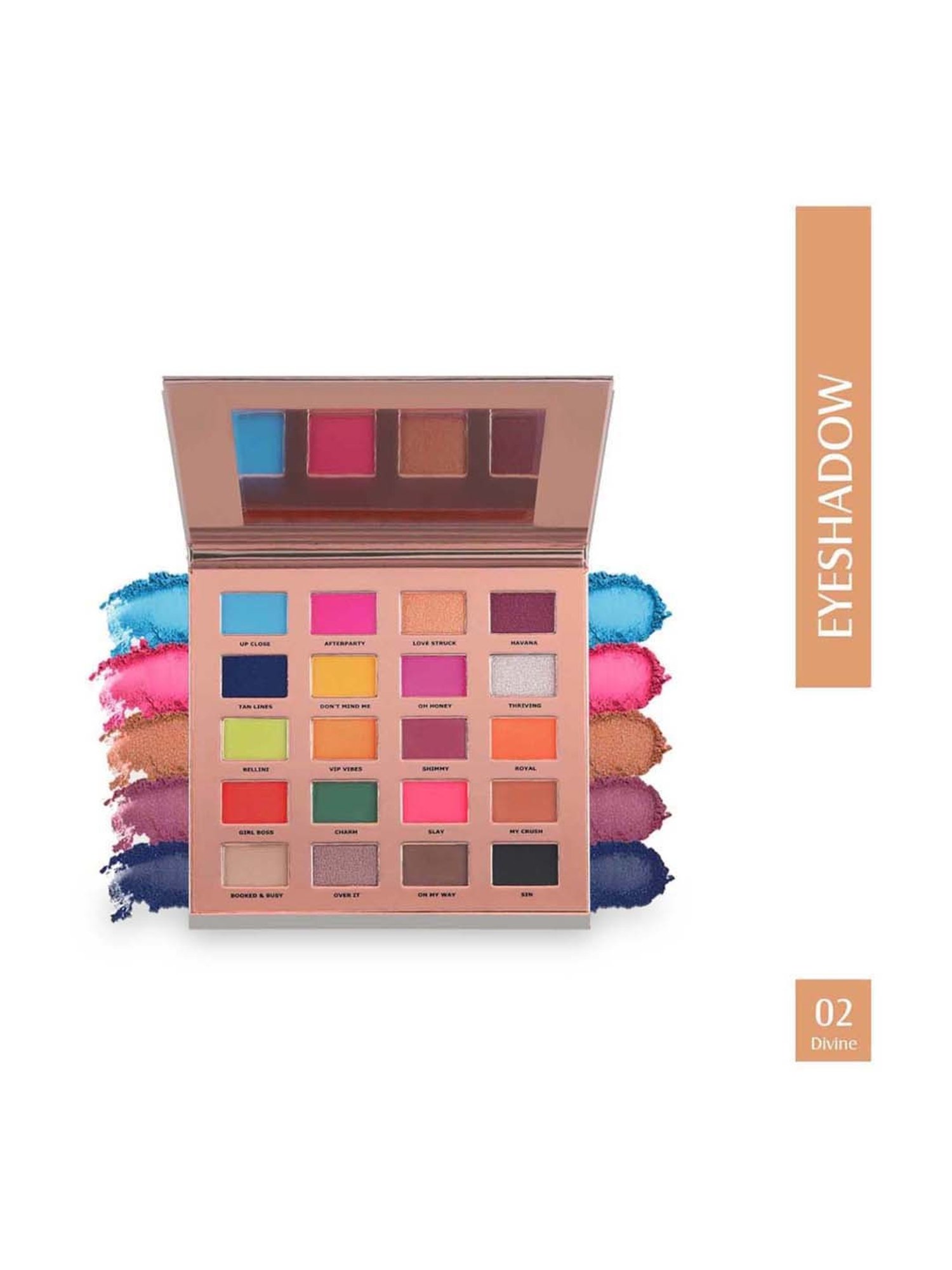 Glam21 Muse Eyeshadow Palette 02 Divine - 30 gm