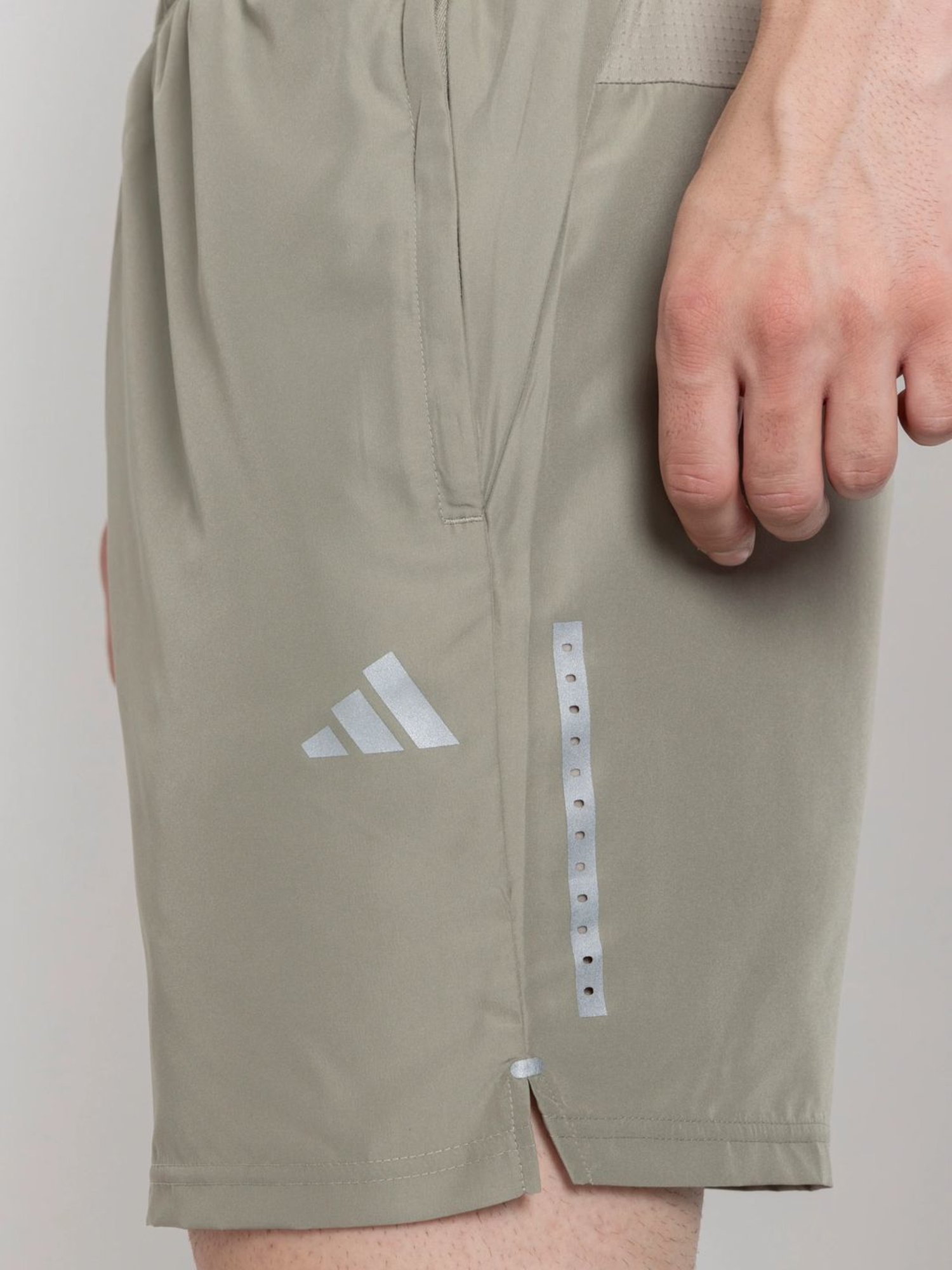 Adidas Green Regular Fit Sports Shorts