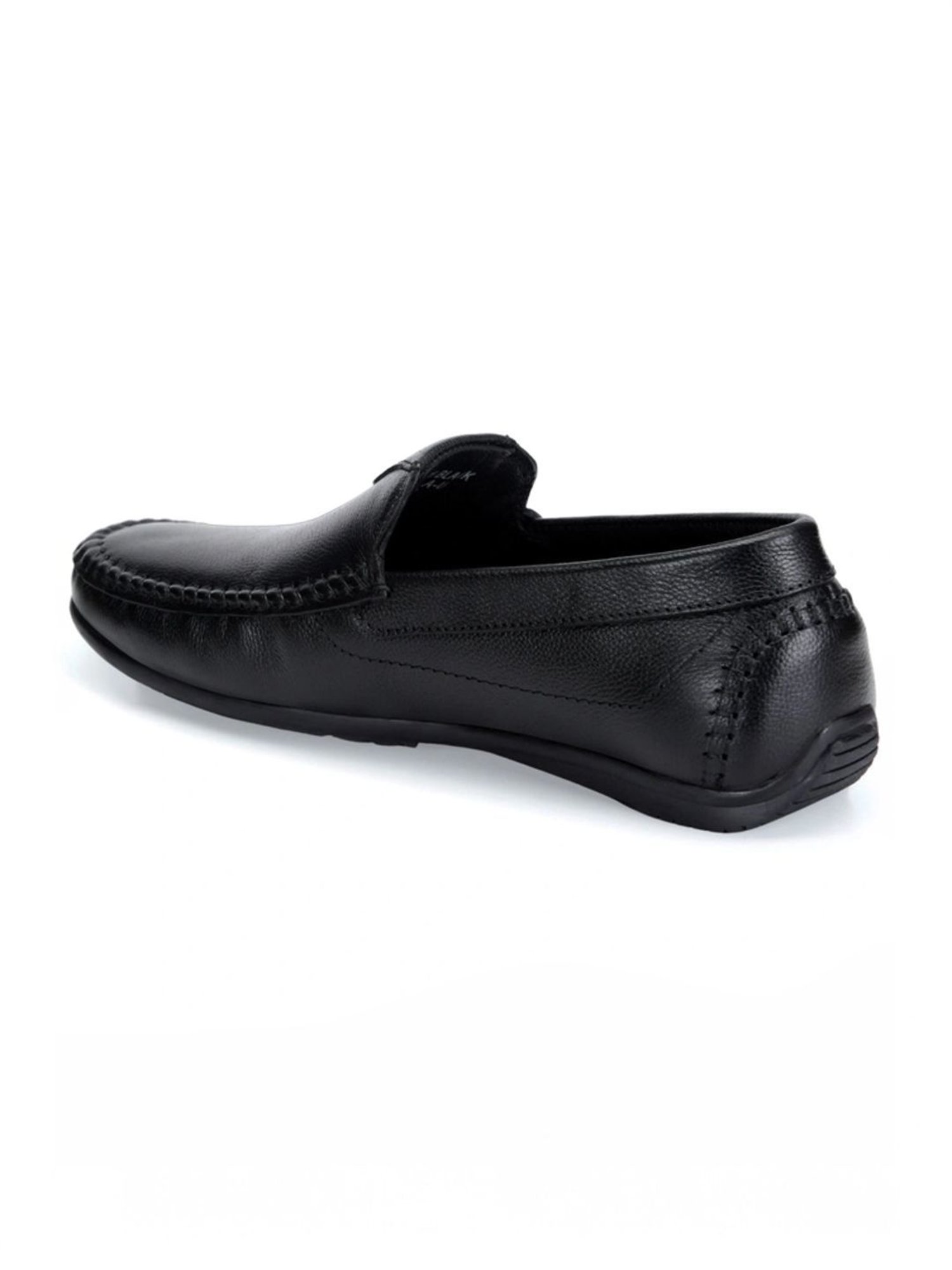 ID Men's Black Casual Loafers