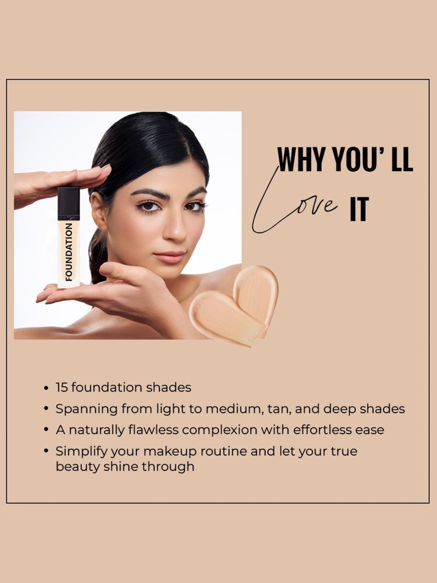 Daily Life Forever52 Coverup Foundation FCU 10.3 Caramel - 30 ml