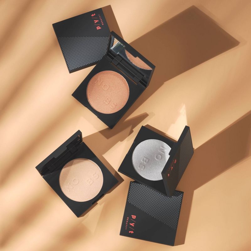 PYT Beauty Radiant Powder Highlighter Luminescent White - 0.2oz