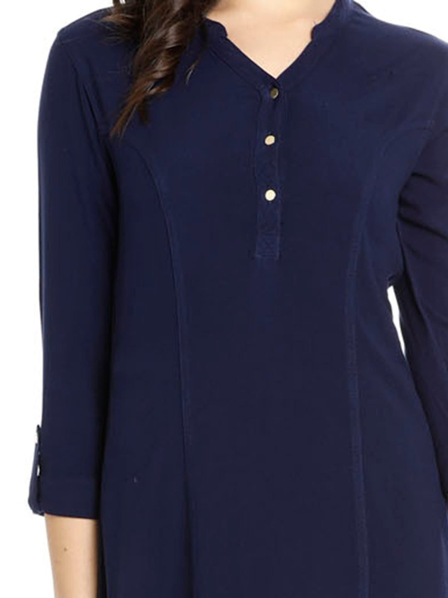 Identiti Blue A Line Kurta