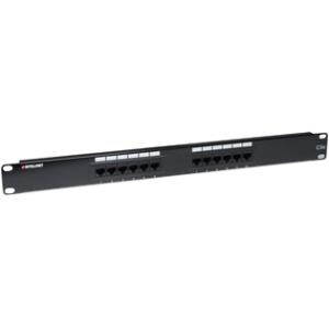 INTELLINET 513531 CAT-5E Patch Panel, 12-Port