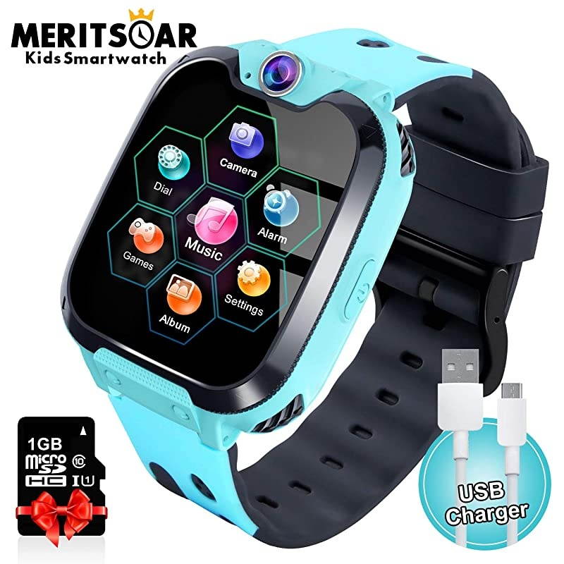 Games Watchs Phone 154 inch Touch Screen Game Smart Watch with MP3 Music Player Call SOS Calculator Alarm Clock Camera 7 Games Watchs for Boys Girls Birthday Gifts