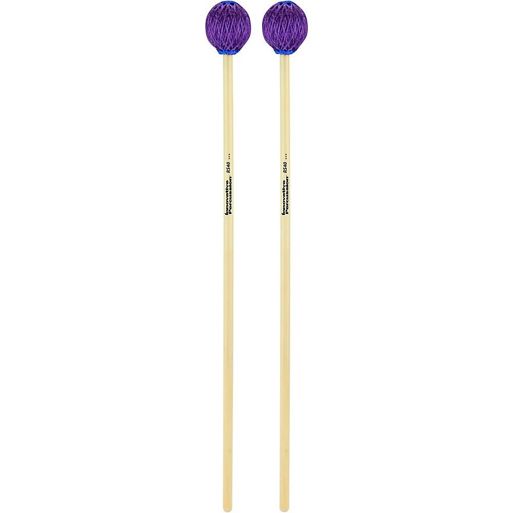 Innovative Percussion Rattan Series Vibraphone/Marimba Mallets Hard Purple Yarn