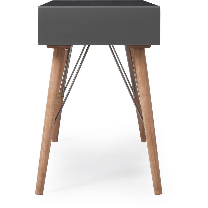 Friedman Desk Console Table Gray - Finch