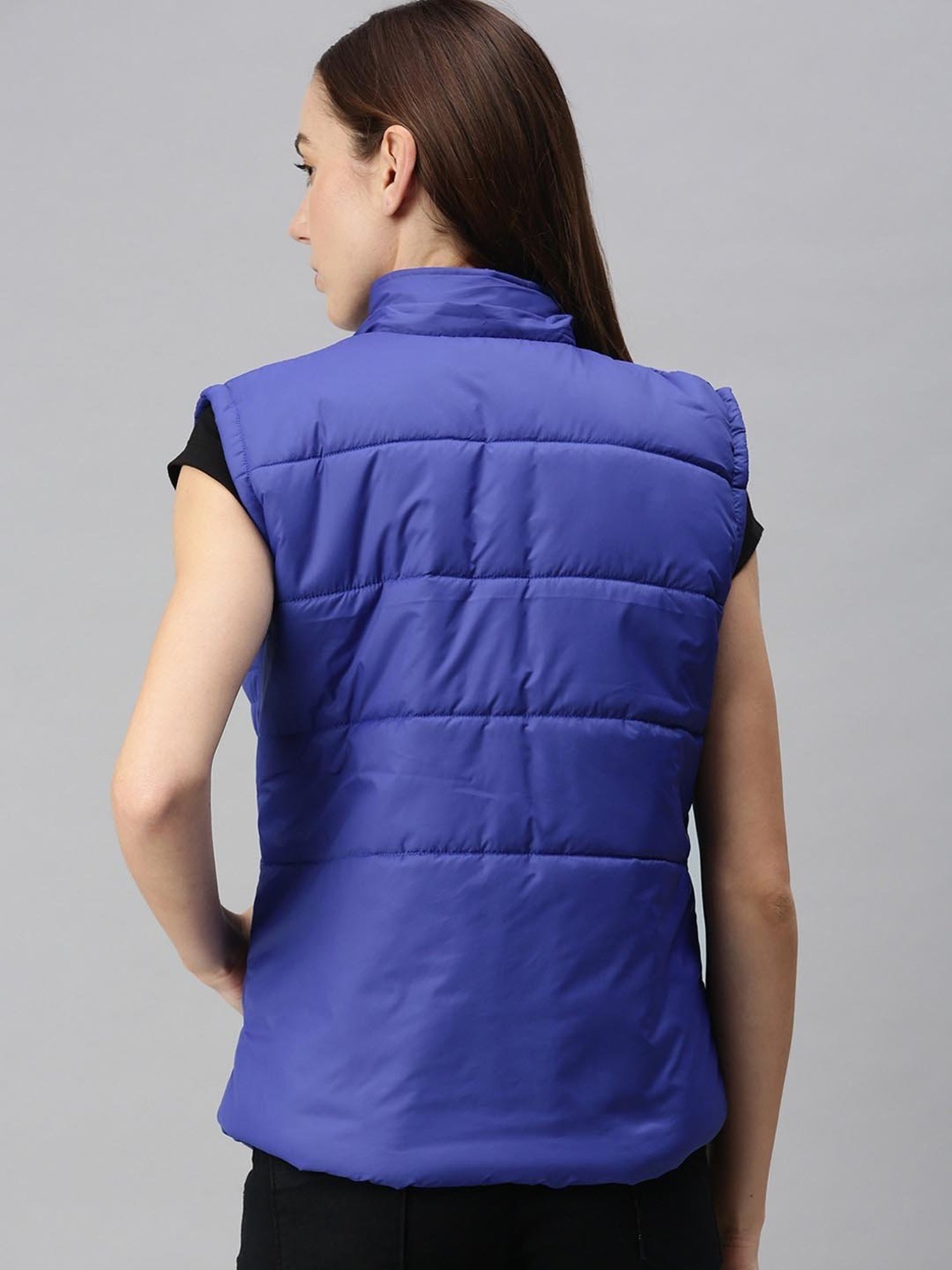 VOXATI Blue Quilted Jacket