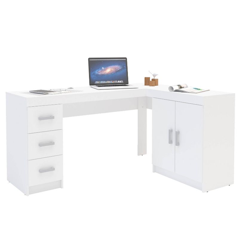 Mayne Corner Desk White - Chique
