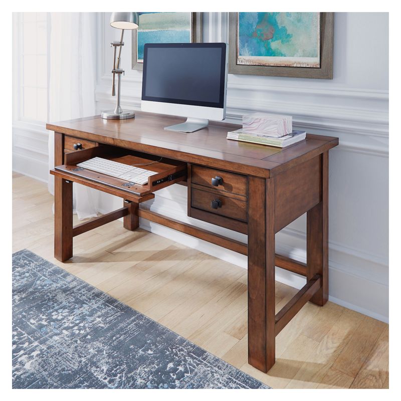 Tahoe Executive Writing Desk - Aged Maple - Home Styles
