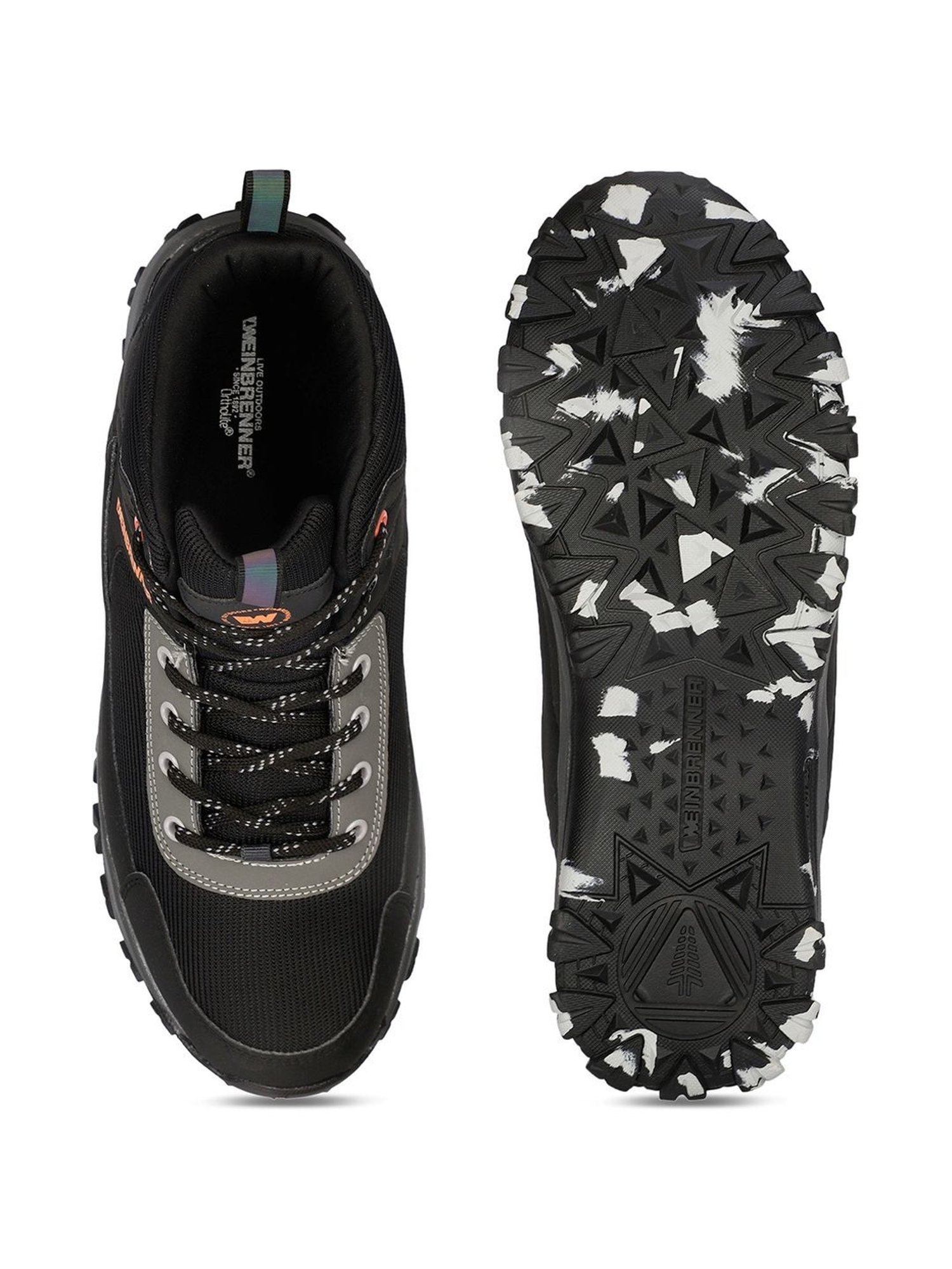 Weinbrenner by Bata Men's PACIFIC Black Outdoor Shoes