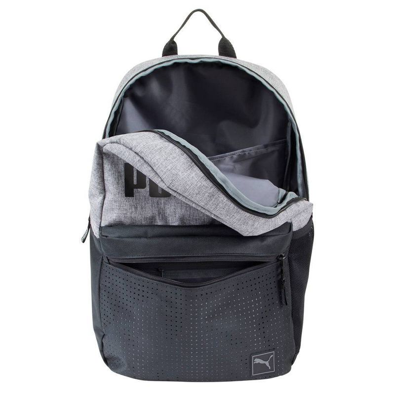 Puma 18.5" Backpack - Heather Gray/Black