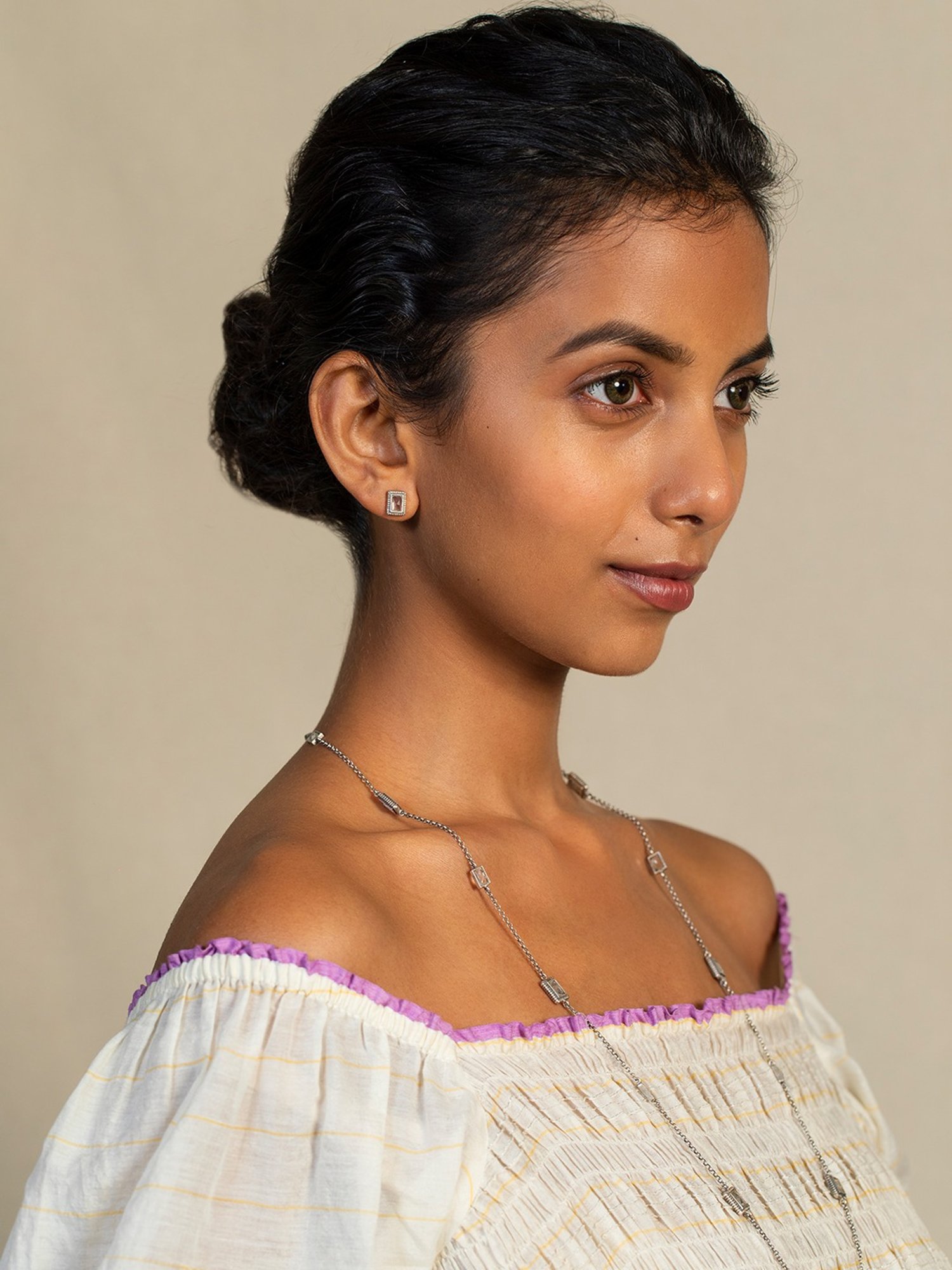 Shaya 92.5 Sterling Silver Fanny Price Earrings for Women