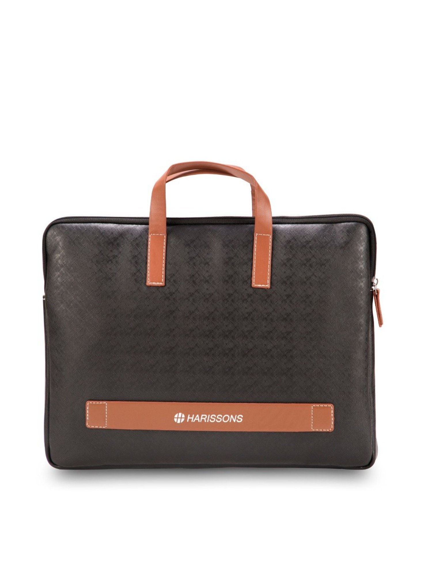 Harissons 15.6 inch Black Textured Small Laptop Sleeve