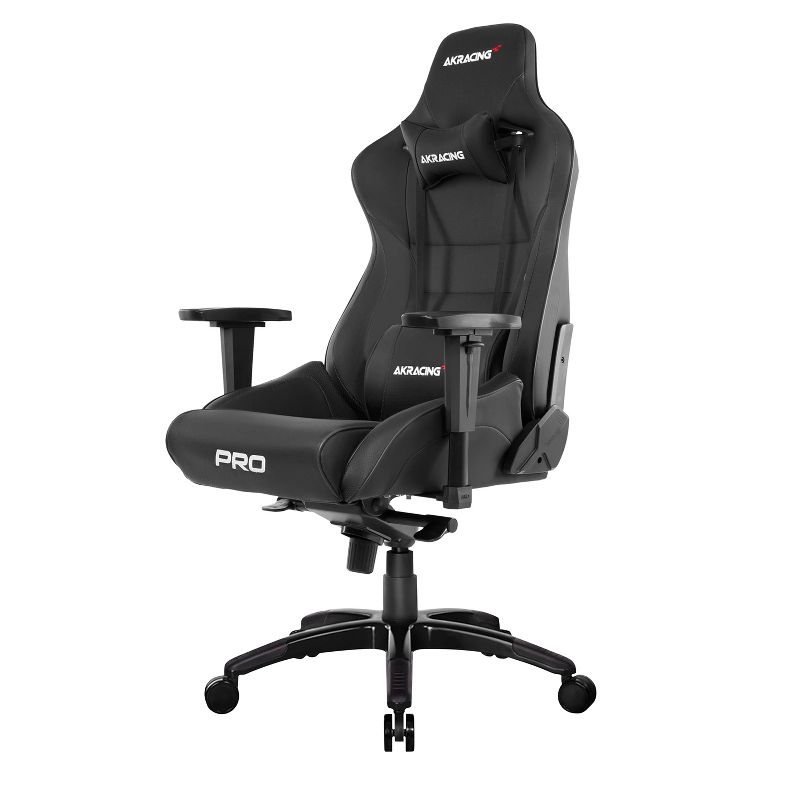 AKRacing Masters Series Pro Luxury XL Gaming Chair, Black (AK-PRO-BK)