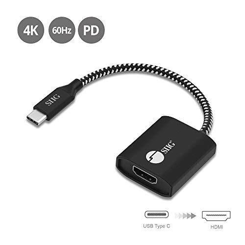 Siig Usb Type-C To Hdmi Video Cable Adapter With Pd Charging