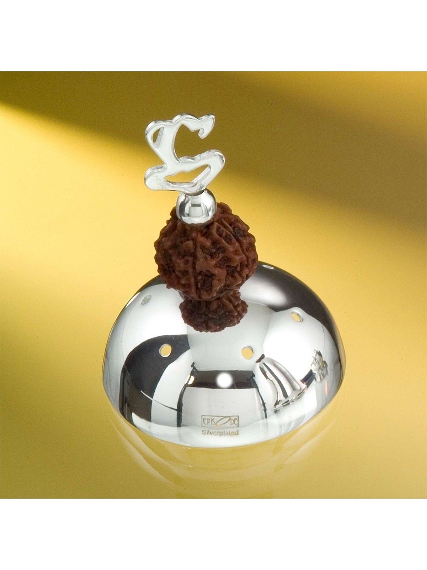 Episode Silver Plated Incense Holder Ganesh