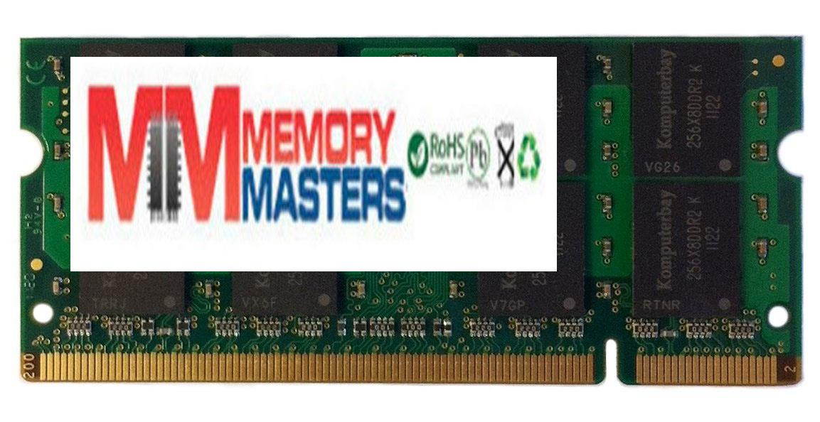 MemoryMasters 1GB DDR2 667MHz PC2-5300 PC2-5400 DDR2 667 (200 PIN) SODIMM Laptop Memory
