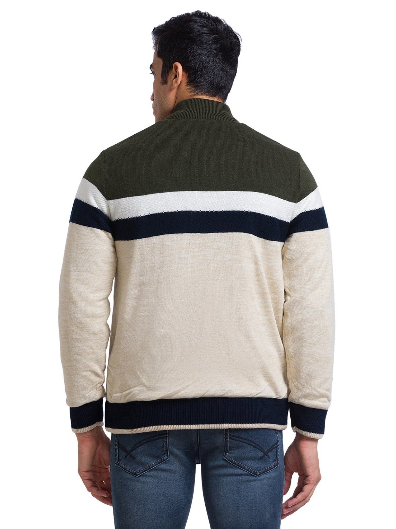 Parx Multicolor Regular Fit Sweater