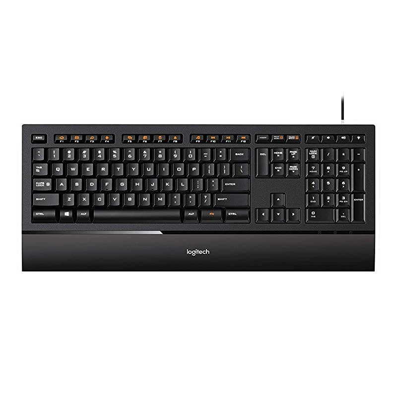 Illuminated Keyboard K740 Black Renewed