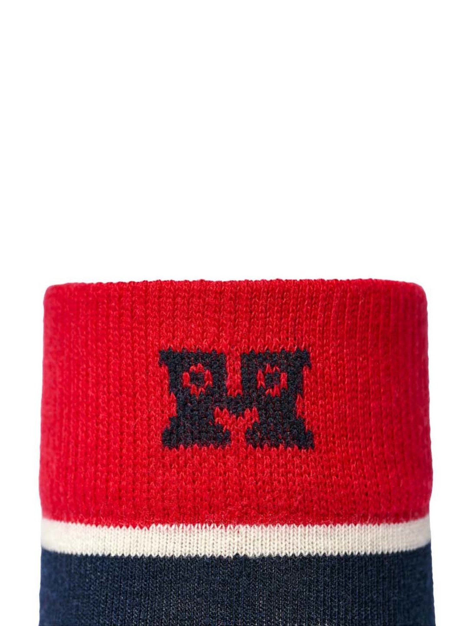 Happy Socks Blue & White Cotton Striped Socks (36-40)