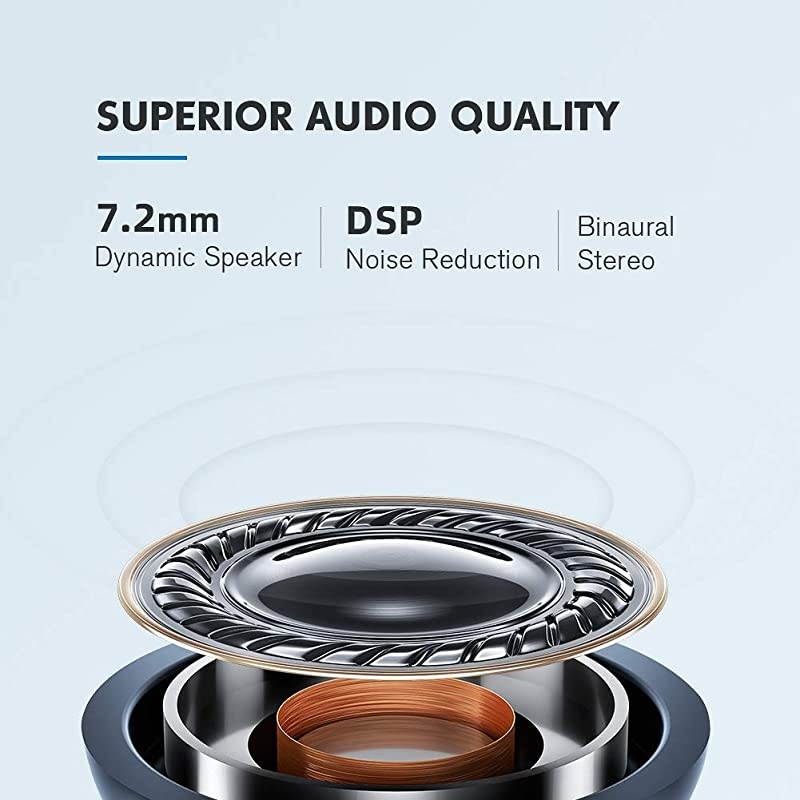 Wireless Earbuds, GT1 Bluetooth 5.0 Sports HD Stereo Touch Control Earbuds with IPX5 Waterproof/Fast Connection/Mini Case(Only 30g)/Total 12H Playtime (Obsidian Black)