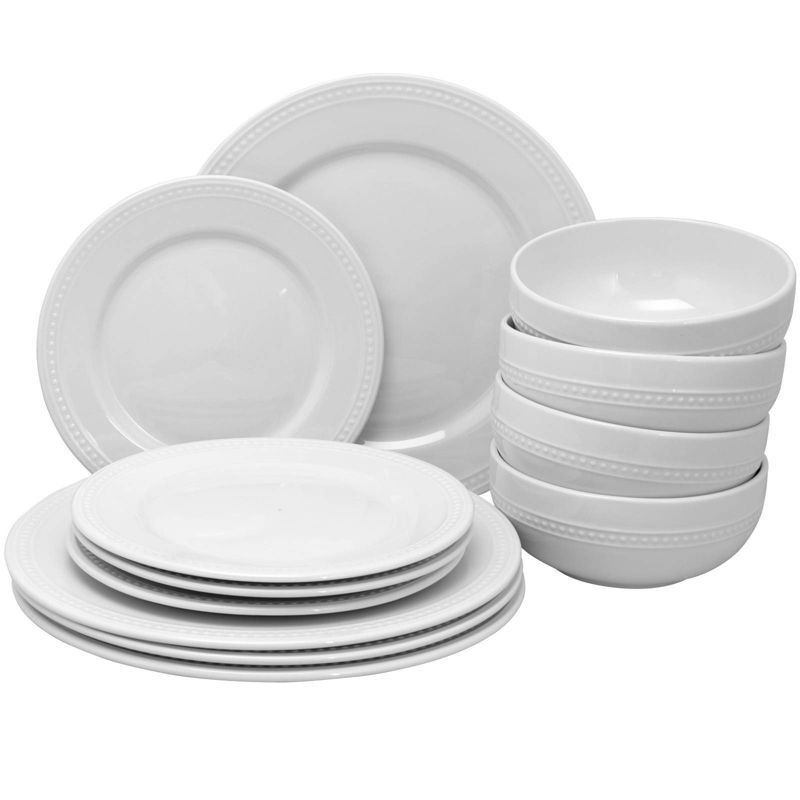 Gibson Home 12pc Ceramic Royal Palace Dinnerware Set