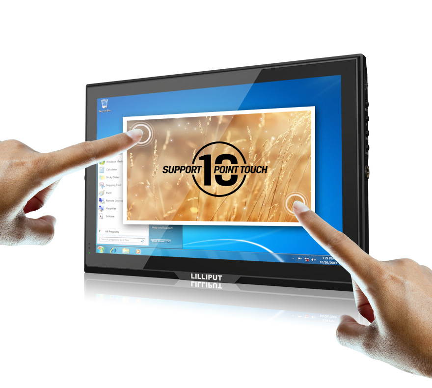 LILLIPUT FA1014-NP/C/T IPS 16:9 10.1" HDMI Monitor with capacitive touch function support 10-point touch