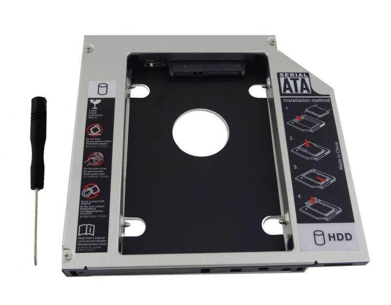 12.7mm SATA 2nd HDD SSD Caddy For DELL Inspiron 1470 1427 1764