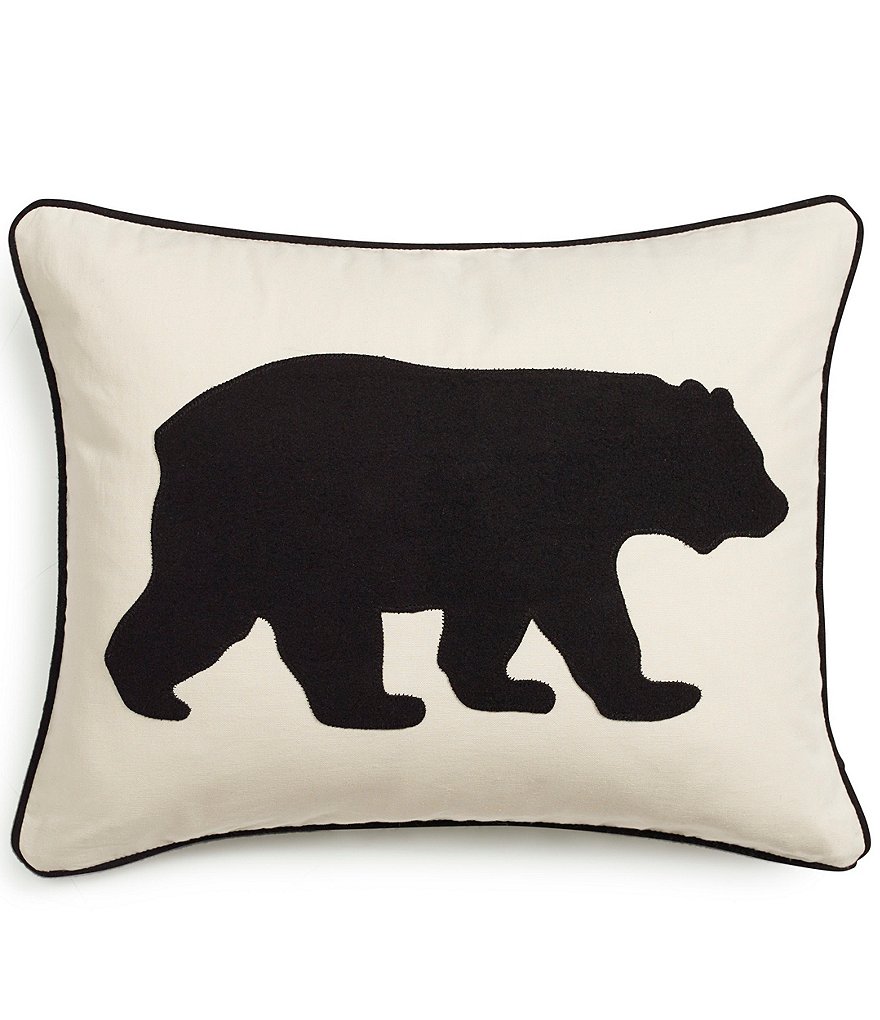 Eddie Bauer Black Bear Breakfast Pillow