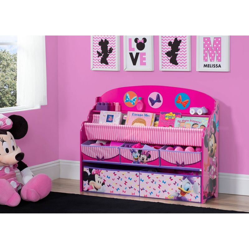 Disney Minnie Mouse Deluxe Boy & Toy Organizer - Delta Children
