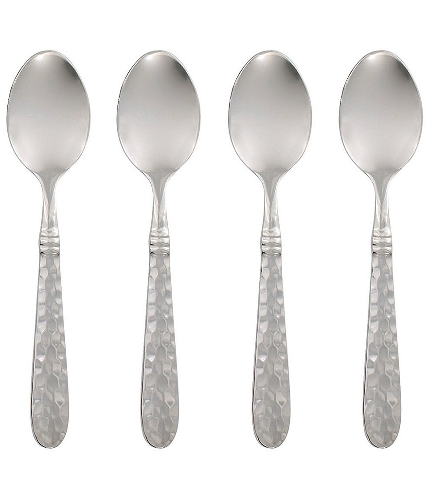 VIETRI Martellato Demitasse Spoons - Set of 4
