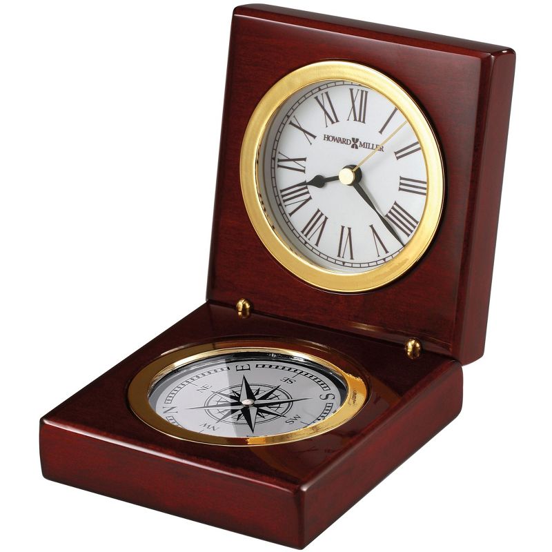 Howard Miller 645730 Howard Miller Pursuit Tabletop Clock 645730 Rosewood
