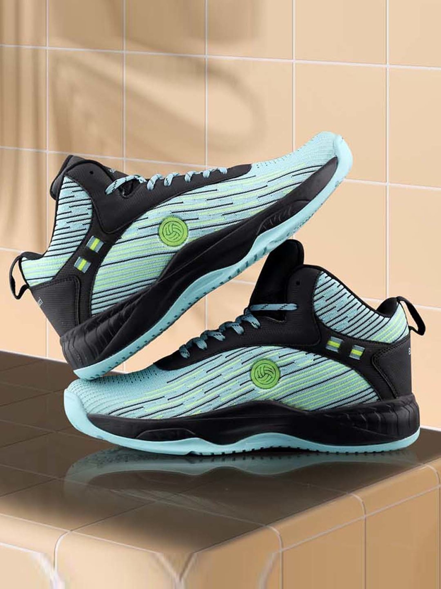 Puma Men's Genetics Navy Basketball Shoes