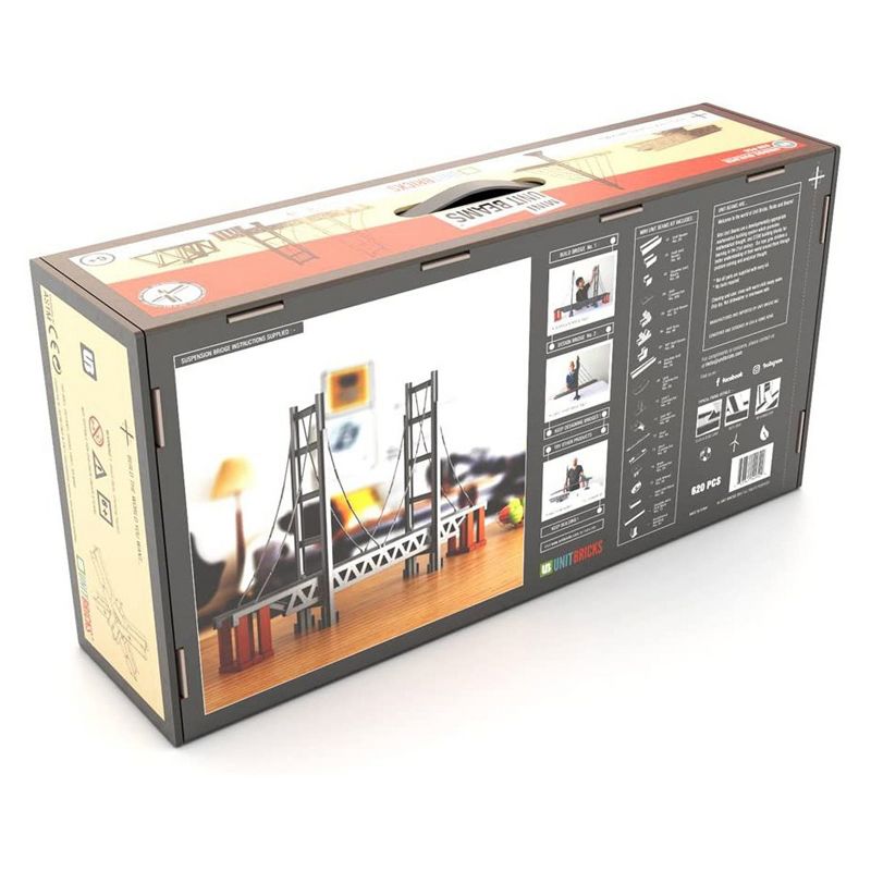 Unit Bricks Mini Unit Beams Bridge Builder