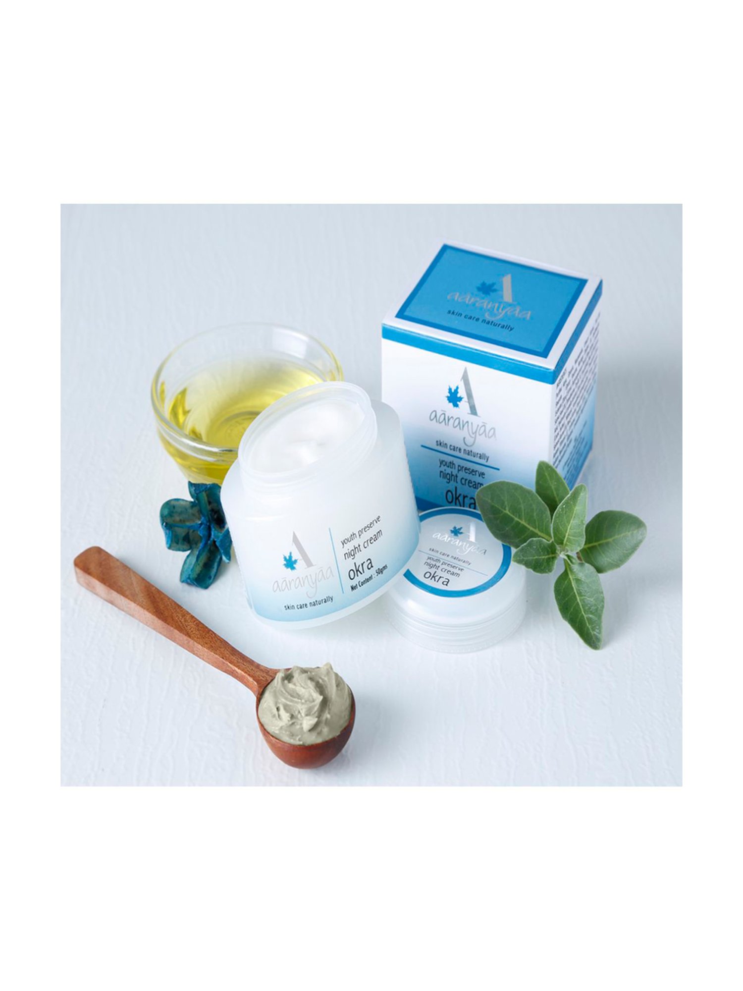 Aaranyaa Youth Preserve Night Cream - Okra - 50 gm