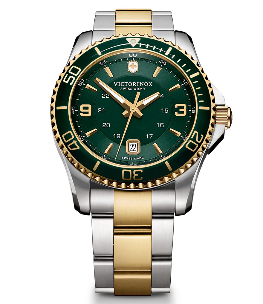 Victorinox Swiss Army Maverick Two-Tone Bracelet Watch