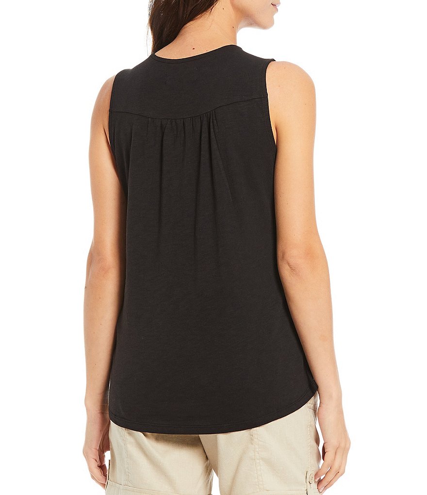 Aventura Cheri Slub Jersey Poplin Organic Cotton Blend Tank