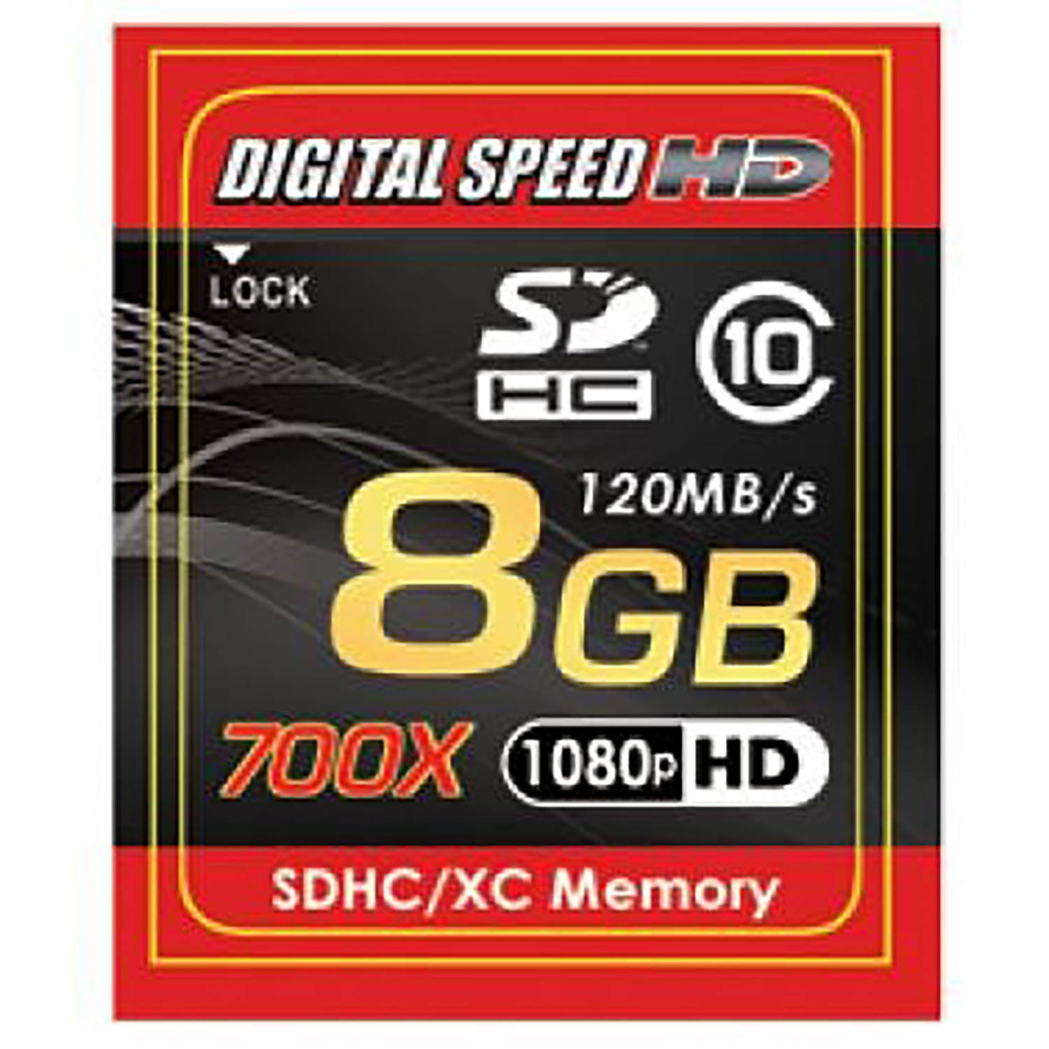 Digital Speed Professional 8 GB SDHC