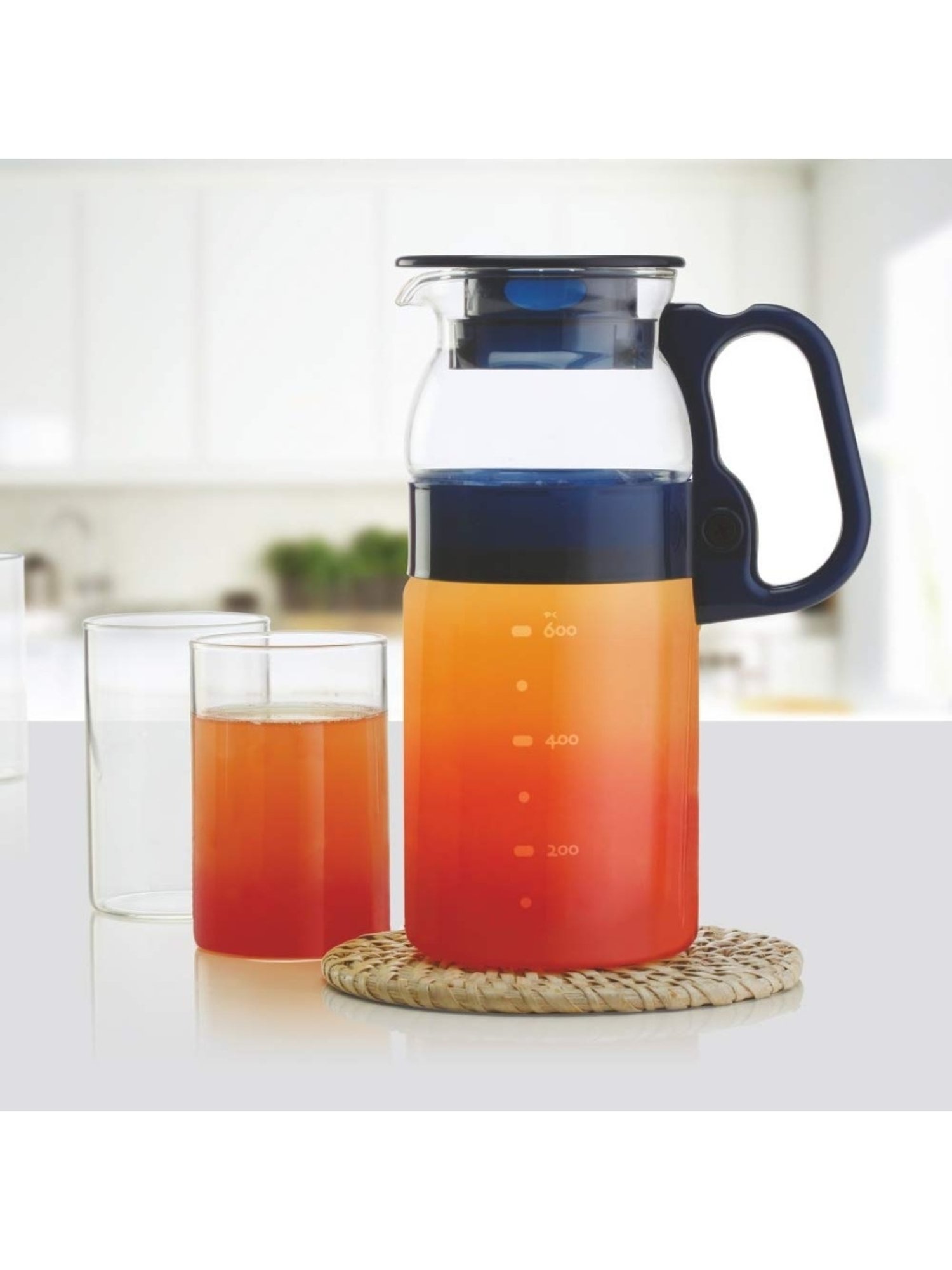 Borosil Silver Stainless Steel Wonder Jug (5700 ML)