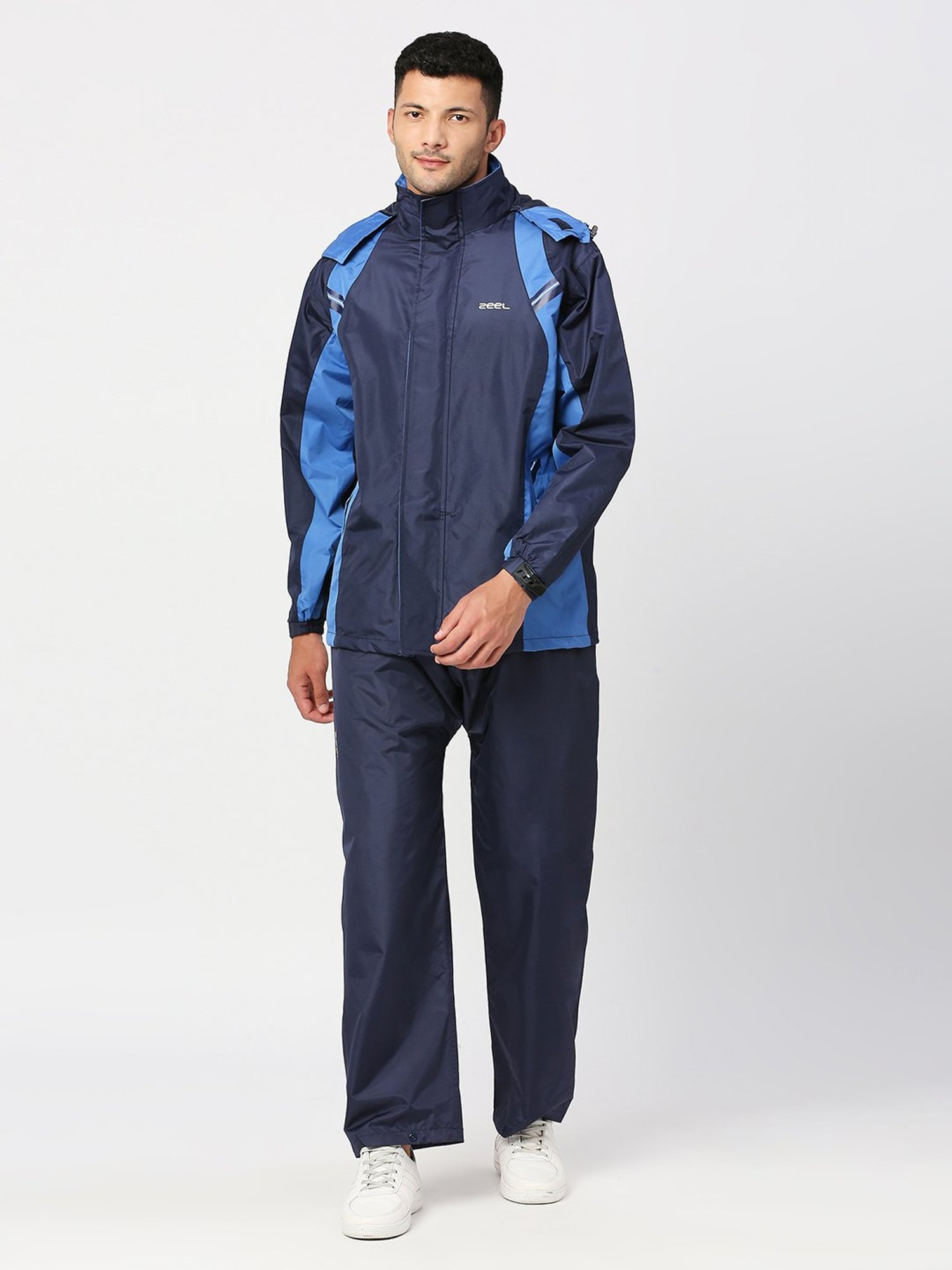 Zeel Navy Raincoat Set