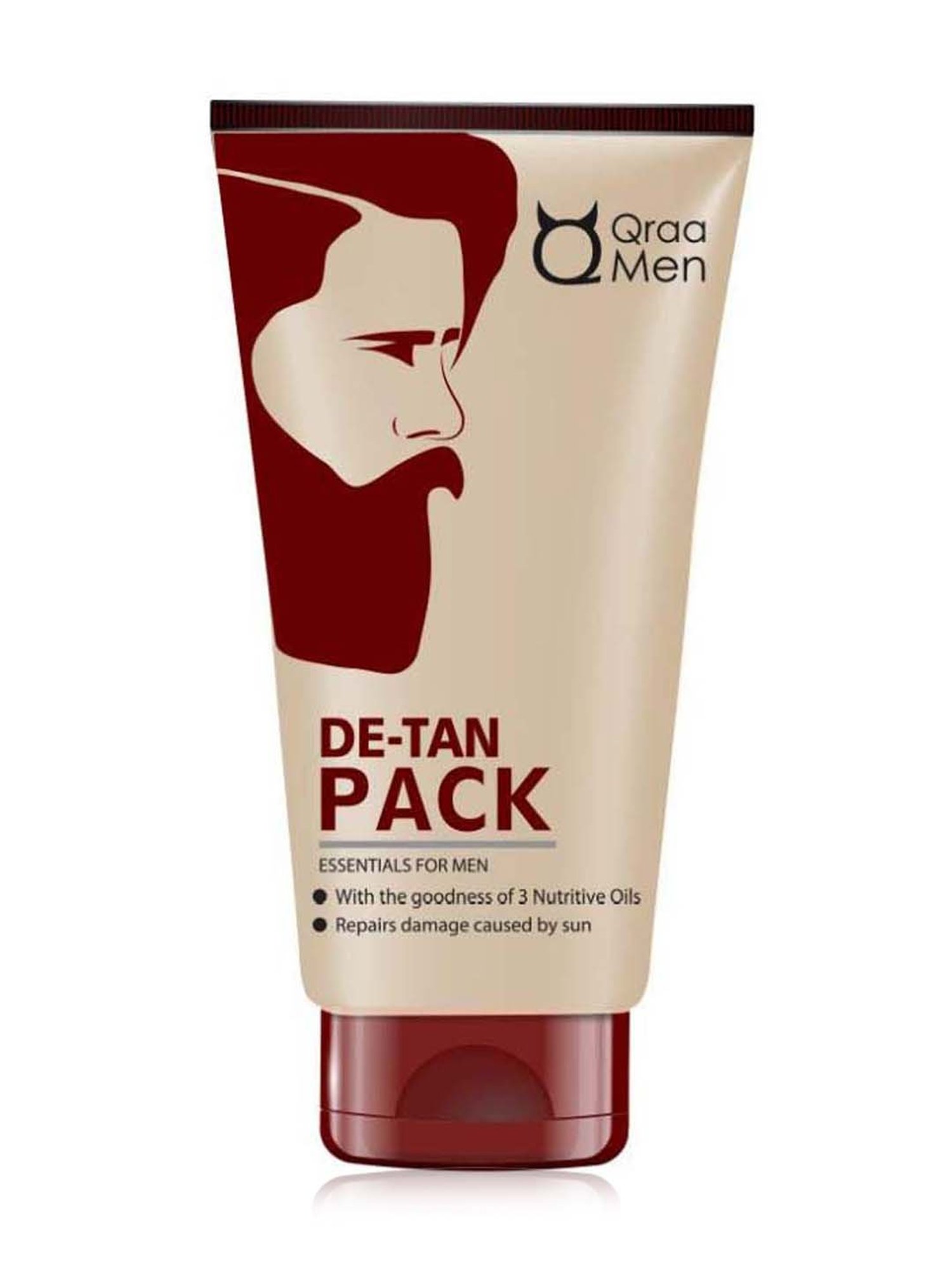 Qraa Men De-Tan Face Pack - 120 gm